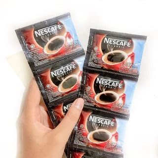 Jual NESCAFE Classic Kopi Instan Kopi Hitam 2g Sachet X 10pcs Shopee