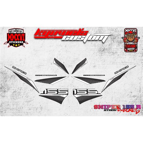 Sniper R Stock Decals Shopee Philippines