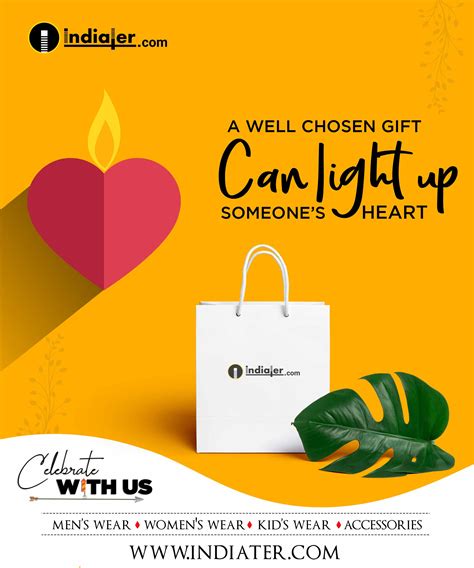 Free Happy Diwali Wishes PSD Poster Design For Promoting Business Ideas