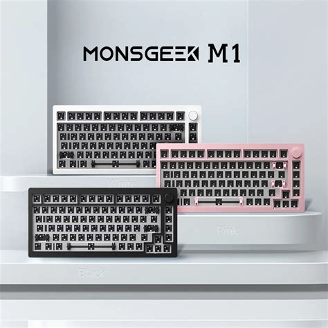 Akko MONSGEEK M1 DIY Kit 75 RGB Hot Swap South Facing Barebone Version Mechanical Aluminum
