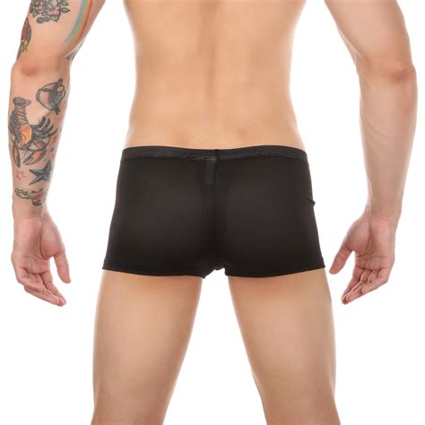 Boxer Shorty Sous V Tements En Maille Pour Hommes Boxer Sexy Sous