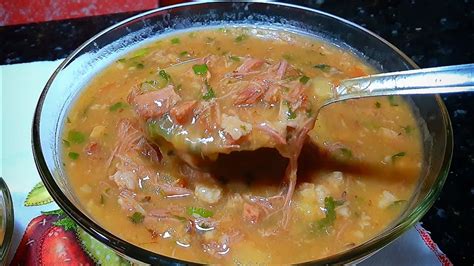 Caldo De Mandioca Costela Youtube