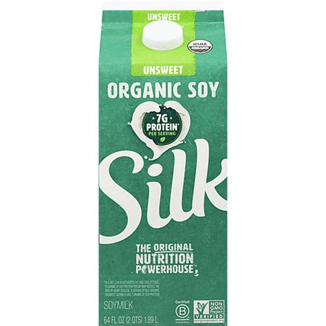 Silk Soy Milk Unsweetened Milk And Cream Foodtown