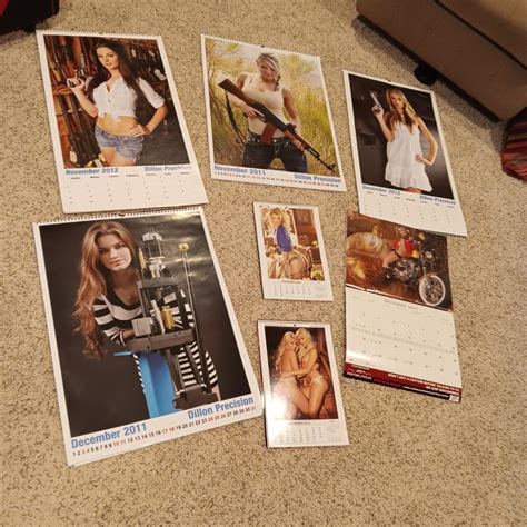 PAST YEARS CALENDARS OF SOME HOT BABES EstateSales Org