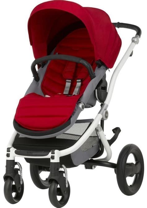 Britax Affinity 2 2016 Rattaat White / Flame Red Paketti ...