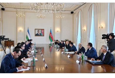 Expanded Meeting Of Presidents Of Azerbaijan And Uzbekistan Started [video]