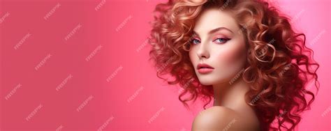 Premium AI Image | Beautiful blonde woman in profile with long and ...