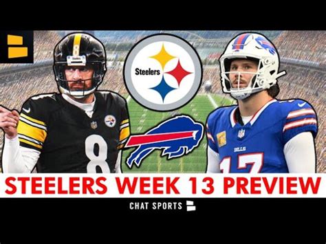 BUFFALO BILLS VS. PITTSBURGH STEELERS (CBS) | GeorgeKelley.org