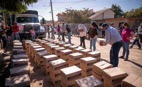 DIF Guasave da despensas a indígenas y a familias vulnerables