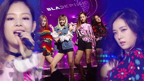 《exciting》 Blackpink 블랙핑크 Whistle 휘파람 인기가요 Inkigayo 20160904 Youtube