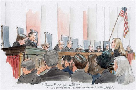 This Week's SCOTUS Sketches - Art Lien, Courtartist