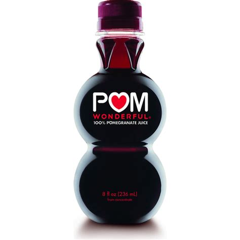 POM Wonderful, 100% Pomegranate Juice, 8 oz | Pomegranate & Berry ...