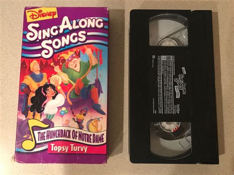 Disney S Sing Along Songs The Hunchback Of Notre Dame Topsy Turvy