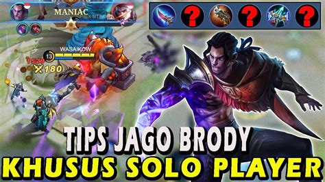 Cara Main Brody Terbaru Trik Stack Brody Build Brody Tersakit Gameplay