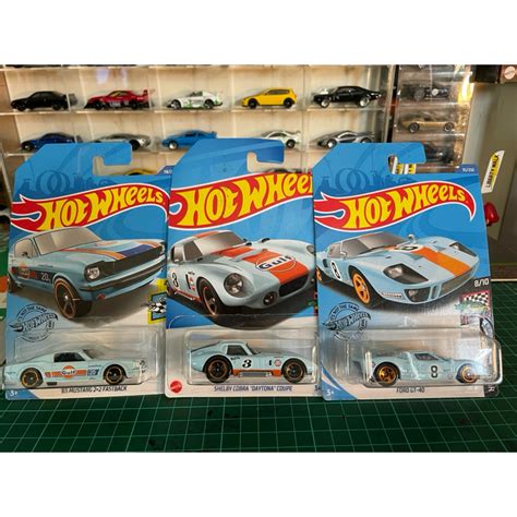 Jual Hot Wheels GULF Series Regular Shopee Indonesia