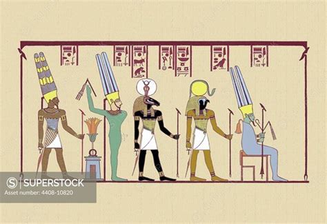 Amen-Ra, King of the Gods, Ancient Egypt - SuperStock