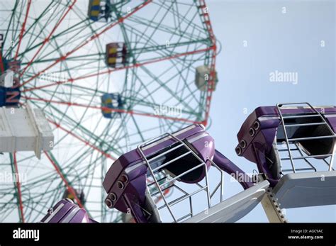 Coney Island Amusement Park Stock Photo - Alamy