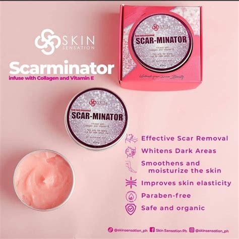 Scarminator Cream By Skin Sensation 40ml La Belleza Au Skin And Wellness