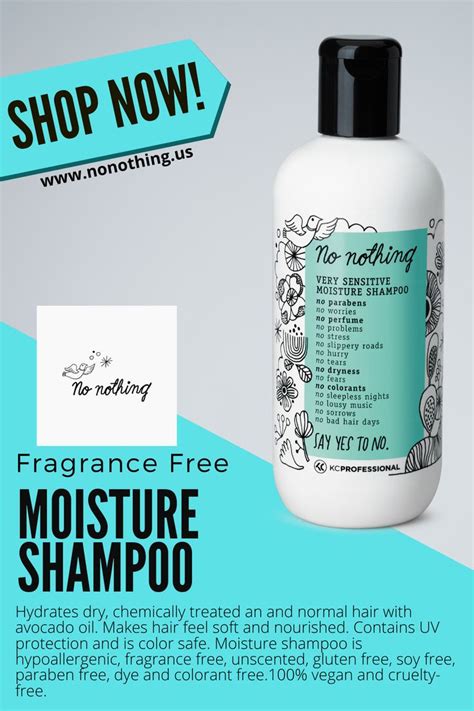 Fragrance Free Hair Moisture Shampoo | Moisturizing shampoo, Fragrance ...