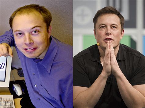 Elon Musk Before And After Pics