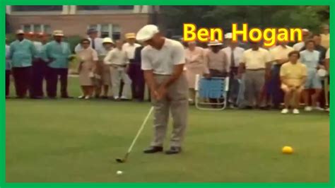 현대스윙의 아버지 레전드골퍼 벤 호건 바디턴 골프스윙 방법 And 스윙시퀀스 Legend Ben Hogan Golf Swing