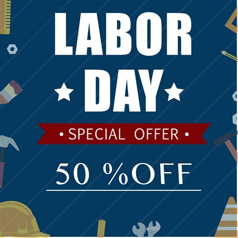 Labor Day Sale/Vector in Illustrator, SVG, JPG, EPS, PNG - Download