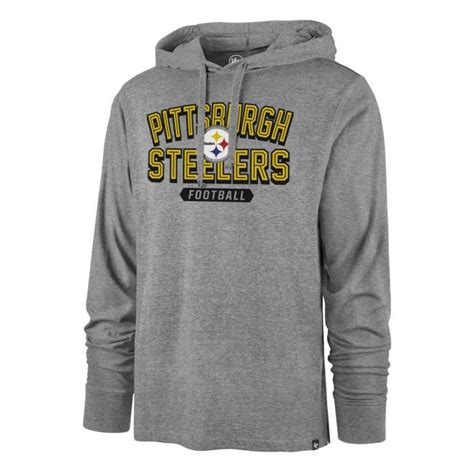 Pittsburgh Steelers 47 Club Hooded Long Sleeve T Shirt