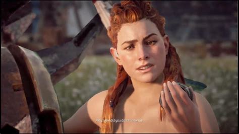 Horizon Zero Dawn Explicit Gameplay Nude Mod Youtube