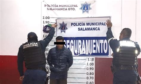 Policía De Salamanca Detiene A Hombre Que Conducía Vehículo Robado Y