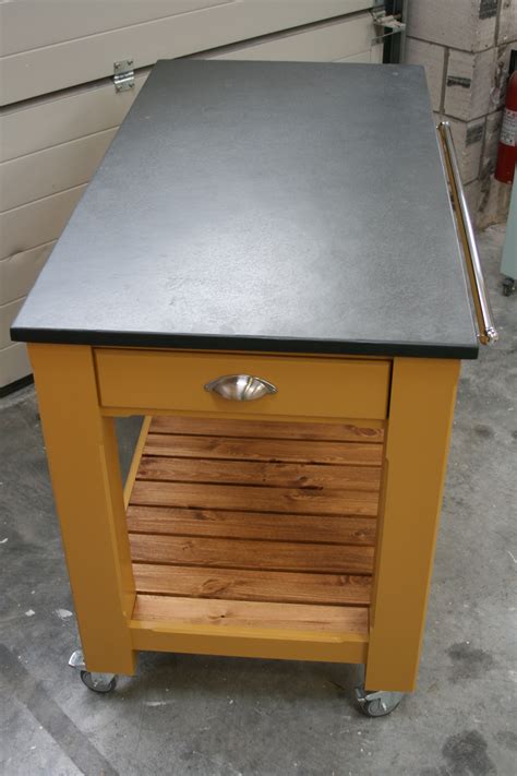 Butchers Block Trolley For Kitchens Devon Uk