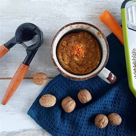 Carrot Mug Cake Gezonde Carrot Cake Als Ontbijt Culi Sandra