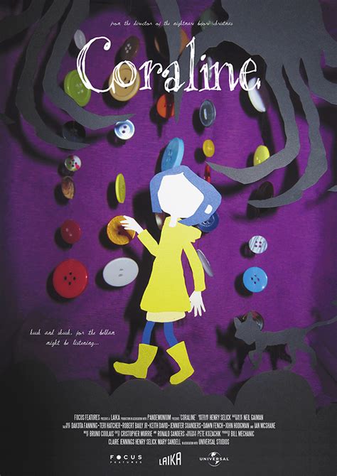 Coraline Art, Coraline Movie, Coraline Jones, Movie Prints, Poster Prints, Coraline Aesthetic ...