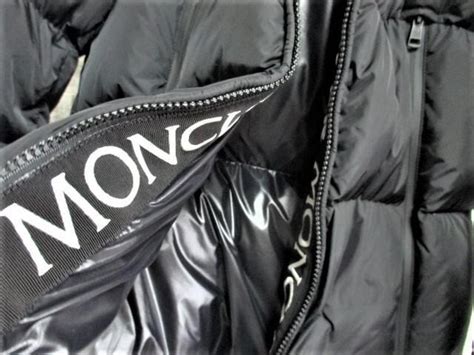 Moncler モンクレール ロゴ Montcla ダウンジャケット ダウン1黒美品国内正規品 モンクレールmoncler