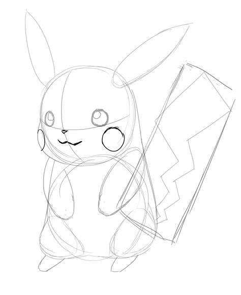 Comment Dessiner Pikachu Blog Dessindigo