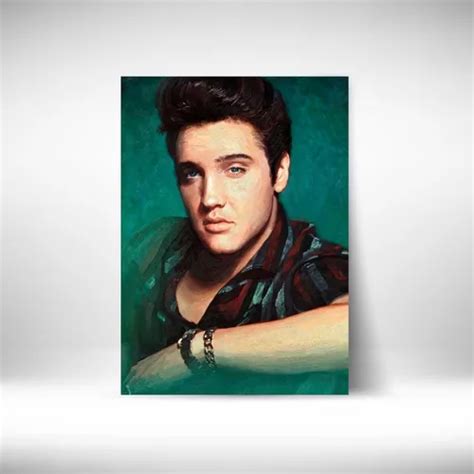 Cuadro Decorativo Impresi N En Metal Hd Elvis Presley