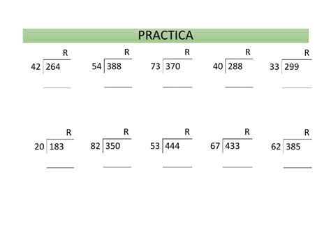 Divisiones Con Residuo