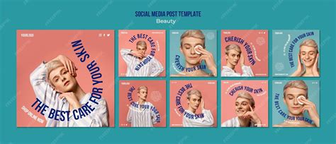 Postagens No Instagram De Produtos De Beleza E Cuidados Com A Pele