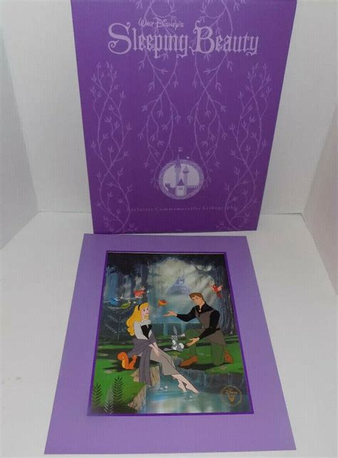 Walt Disney S Sleeping Beauty Exclusive Commemorative Lithograph Used