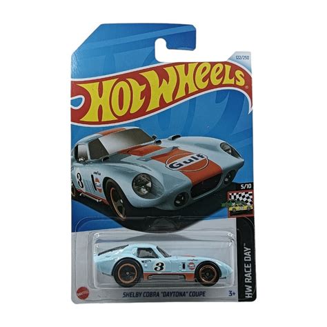 Jual Hot Wheels Shelby Cobra Daytona Coupe Gulf Biru Race Day E 2024 Shopee Indonesia