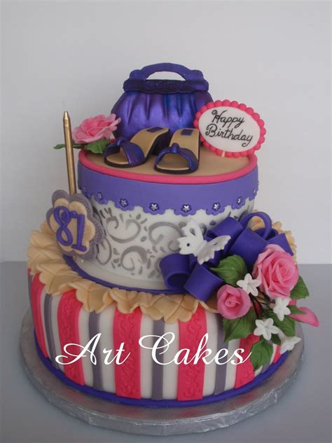 Old Lady Birthday Cake - CakeCentral.com