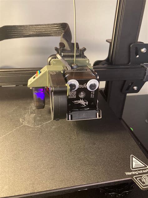 Ender 3 S1 5015 Fan Mount With Left Side Inline Cr Touch 3d Model By Blu Square On Thangs