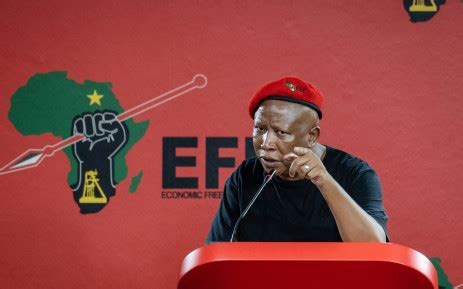 NATIONAL SHUTDOWN We Re Not Fighting Don T Try Us Malema Warns