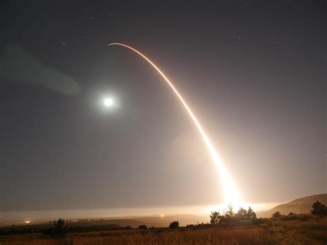 Malmstrom Tests Minuteman Iii Missile With Launch From Vandenberg Air Force Global Strike