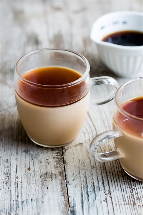 Creamy Coffee Panna Cotta Super Easy Pretty Simple Sweet