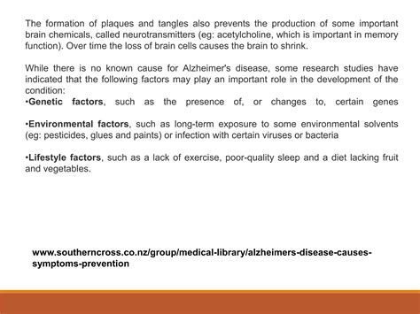 Alzheimers Disease And Its Pathophysiology Ppt