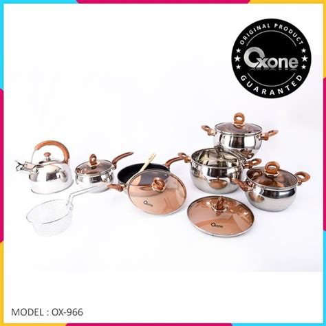 Jual Oxone Ox Panci Classic Cookware Set Pcs Di Lapak Bintang