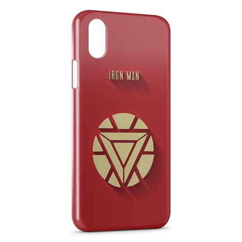 Coque IPhone XR Iron Man Logo Pixypia