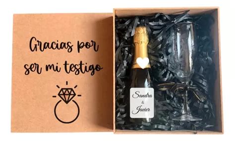 Regalo Propuesta Para Testigos De Boda Padrinos De Boda Envío gratis