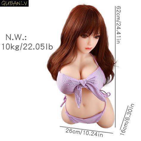 Buy Realistic Female Sex Doll Half Body Tpe Erotic Silicone Toys Sex