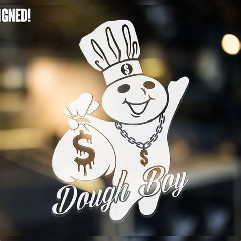 Dough Boy Decal Svg - Etsy Canada